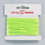 Infinity Hearts Ruban de satin double face 3mm 544 Lime - 5m