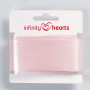 Infinity Hearts Ruban Satin Double Face 38mm 117 Rose clair - 5m