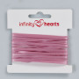 Infinity Hearts Ruban de satin double face 3mm 158 Old Pink - 5m