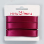 Infinity Hearts Ruban Satin Double Face 15mm 275 Bordeaux - 5m