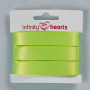 Infinity Hearts Ruban de satin double face 15mm 544 Lime - 5m