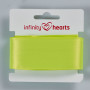 Infinity Hearts Ruban de satin double face 38mm 544 Lime - 5m