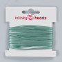 Infinity Hearts Ruban Satin Double Face 3mm 577 Vert poussiéreux - 5m