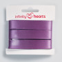 Infinity Hearts Ruban Satin Double Face 15mm 473 Dark Purple - 5m