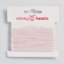 Infinity Hearts Ruban de satin double face 3mm 117 Light Pink - 5m