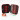 Infinity Hearts ALUX Set d'aiguilles circulaires interchangeables Deluxe Aluminium Rouge 60-150cm 3-10mm - 13 tailles