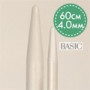 Drops Basic Aiguilles à Tricoter Circulaires Fixes Aluminium 60cm 4,00mm / 23.6in US6