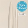 Drops Basic Aiguilles à Tricoter Circulaires Fixes Aluminium 80cm 4,00mm / 31,5in US6
