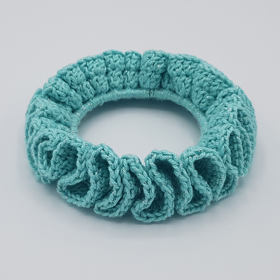 Chouchou crochet - accessoire cheveux - - Un grand marché